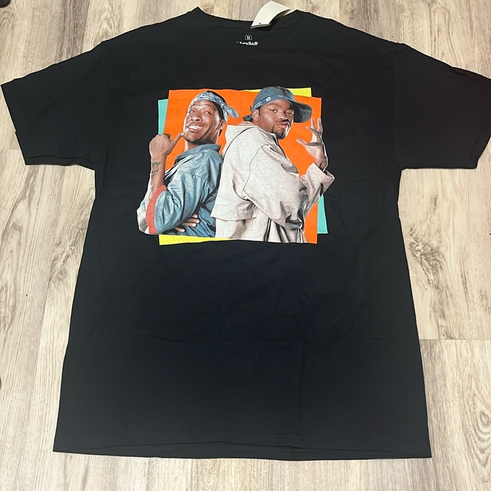 Ripple Junction Method Man Redman How Movie High Medium Black Tee Shirt NWT